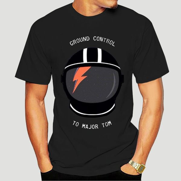 

men t shirt tee shirt major tom ground control david bowie tshirts women t-shirt-1642d