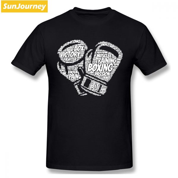 

boxinger words gloves men t shirt new lovers big size cotton crewneck short sleeve men t shirt