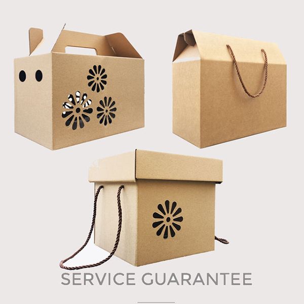 

litchi portable gift box gift box universal portable fruit gift box 27x17x17cm