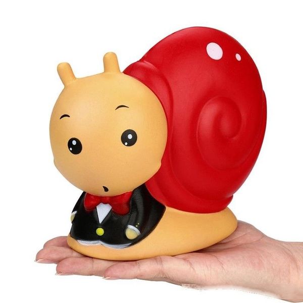 

squishy slow rising soft scented snail doll squeeze kids toys mobile phone straps toy gift