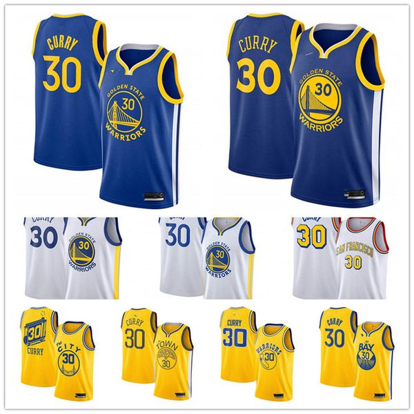 

warriors basketball jersey stephen 30 curry 2020 men full series 100% stitched icon edition, Black