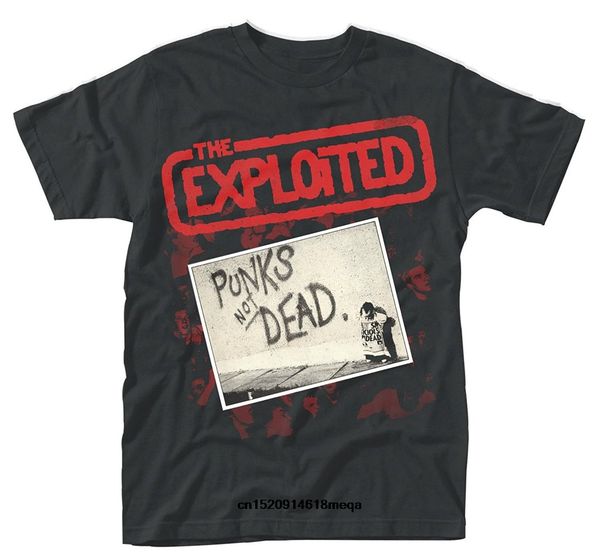 

футболка the exploited панк не умер мужская мода футболки