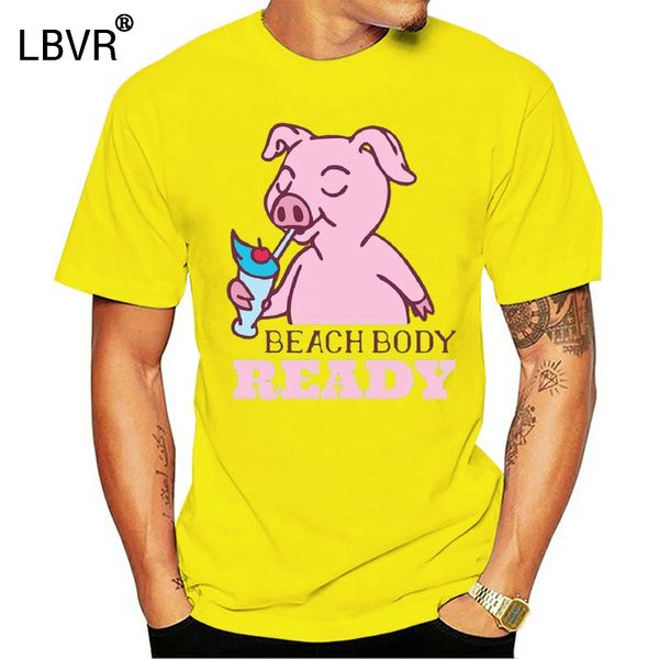 

beach body - men's funny premium t-shirt cool tee shirt