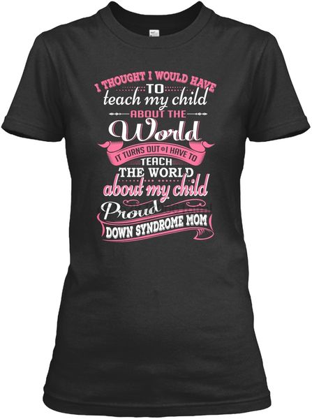 

men t shirt proud down syndrome mom women t-shirt