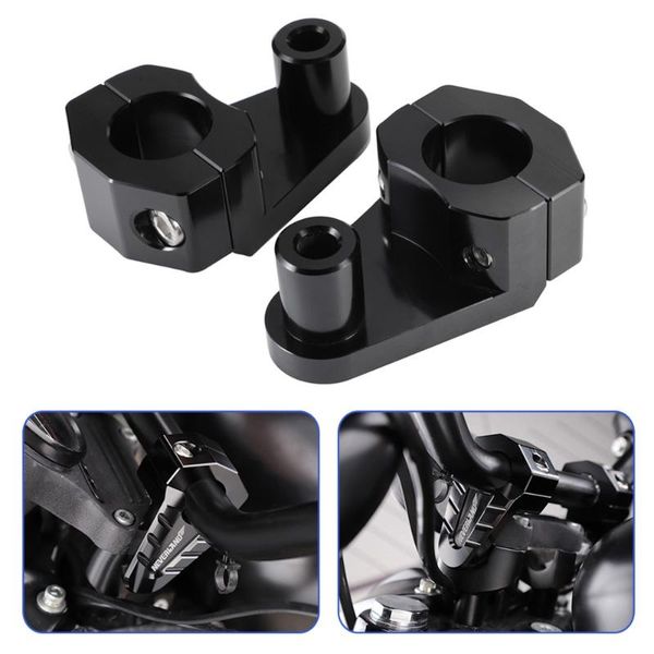 

neverland 22mm 28mm handlebar clamps universal solid mounts cnc aluminum pivoting handlebar riser