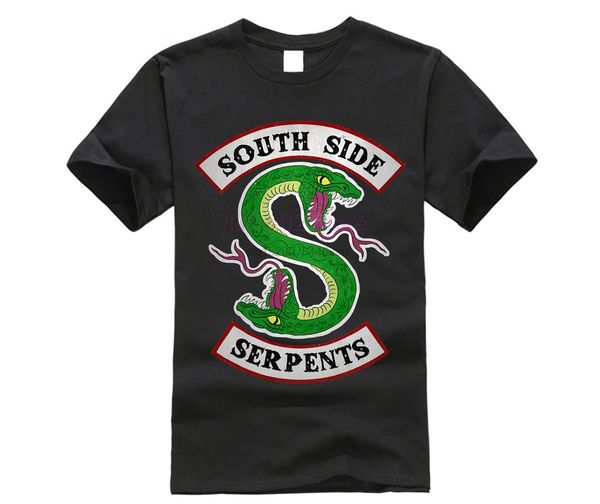 

riverdale майка мужчин летние топы southside змеи jughead женский tshirt одежда riverdale south side футболку ulzzang