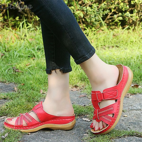 

2020 новые летние сандалии для женщин обувь ортопедическая flat sandals comfy soft женская обувь женщина zapatos de mujer, Black