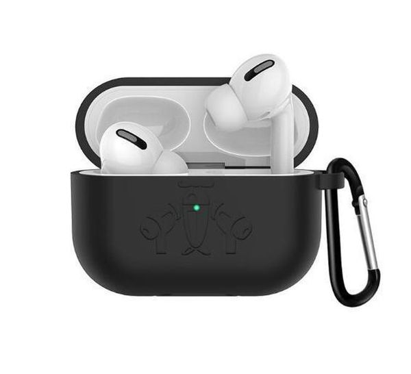 

for airpods pro case tpu soft case shield protector earphone sleeve pouch for air pods 3 anti lost hook clasp keychain