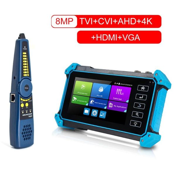 

pegatah 8mp hdmi v вход cc тестер cc монитор для камеры ip камеры тестера poe тестеров ipc