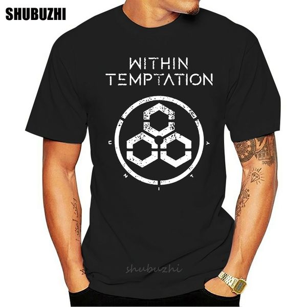 

within temptation unity логотип кона licencia camiseta hombre хлопок тенниска мужчины летом размера моды тенниски евро