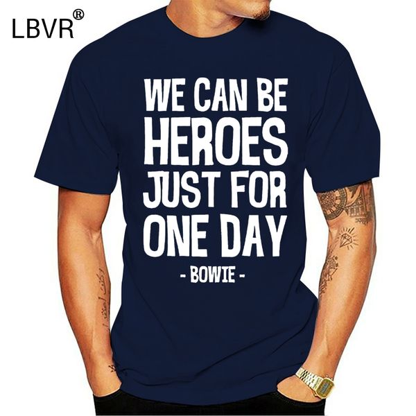 

david bowie tshirt - we can be heroes blackstar t shirt - starman music clothing