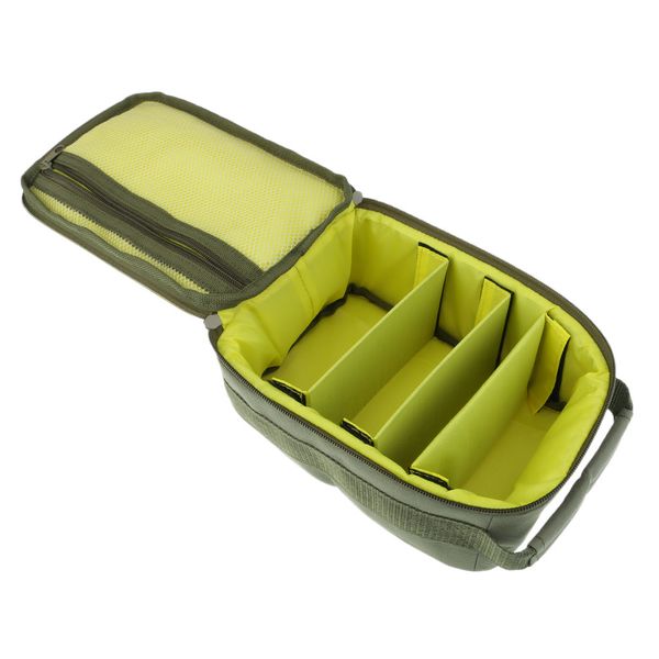 

waterproof fishing tackle bag lure reel line hook bag pack with 3 dividers