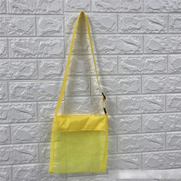 

24*25cm blanks children mesh shell beach seashell bag kids beach toys receive bag seashell storage bags 9colors