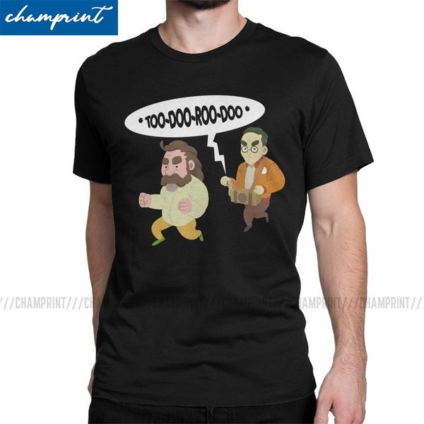 

disco elysium duo too-doo-roo-doo t-shirt for men vintage cotton tees crew neck short sleeve t shirts plus size clothing