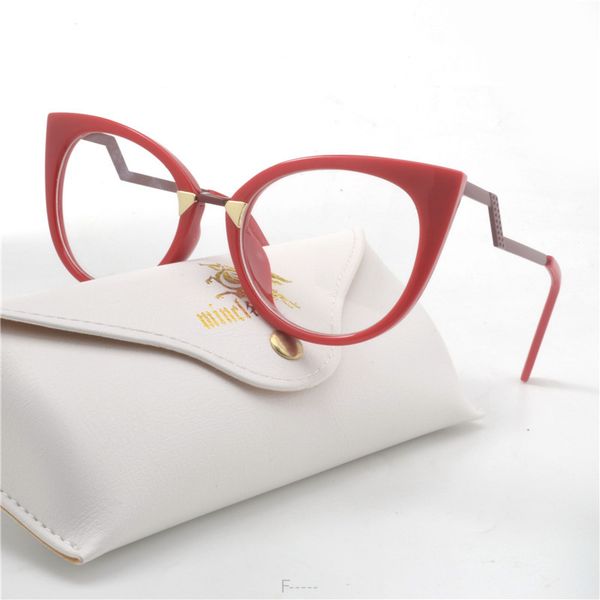 

2020 new anti-blue progressive multi-focus reading glasses for women blue light blocking female eyeglasses frame fml, White;black