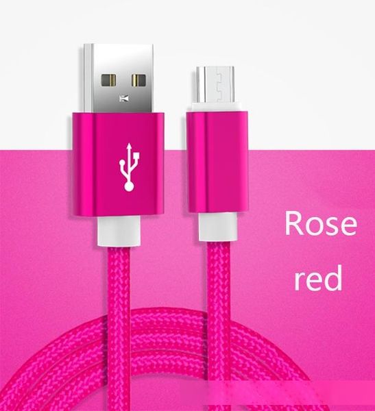 

micro usb data cable line light cords adapter charger wire 1m for android phone samsung s6 note 2 4 low price good quality 100pcs