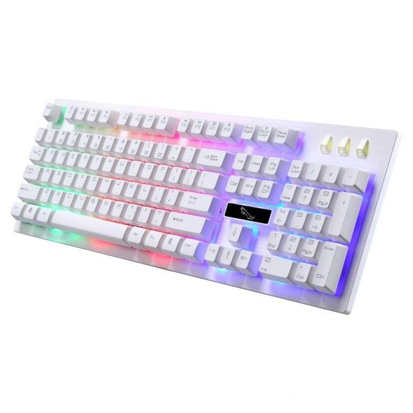 

wired usb backlight computer keyboard