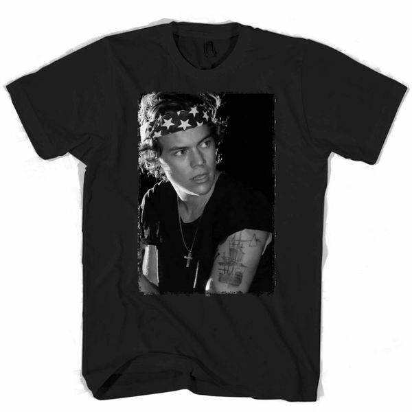 

harry styles one direction man t-shirt printed t shirt men cotton t-shirt new style