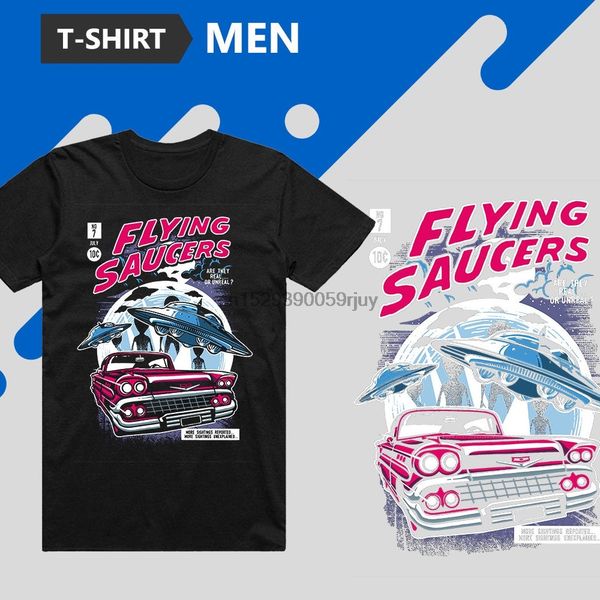 

человек майка летающие блюдца с коротким рукавом черный или белый дизайн пользовательского