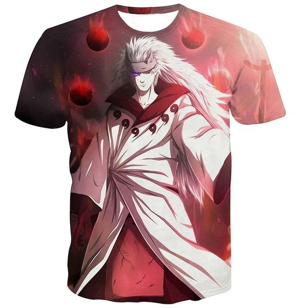 

new japan anime naruto uchiha sasuke itachi male cartoon cool 3d print shirts aesthetic plus size hippie men clothing