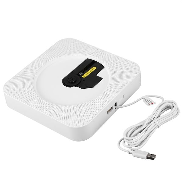 

portable cd player with bluetooth wall mountable cd music player home audio boombox with remote control fm radio usb eu plug