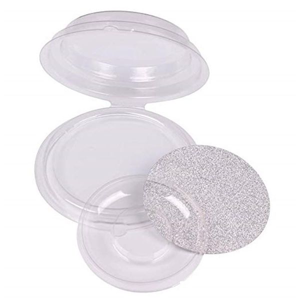 

false eyelash boxes plastic empty clear round fake eyelashes case 3d false eyelashes storage packing box