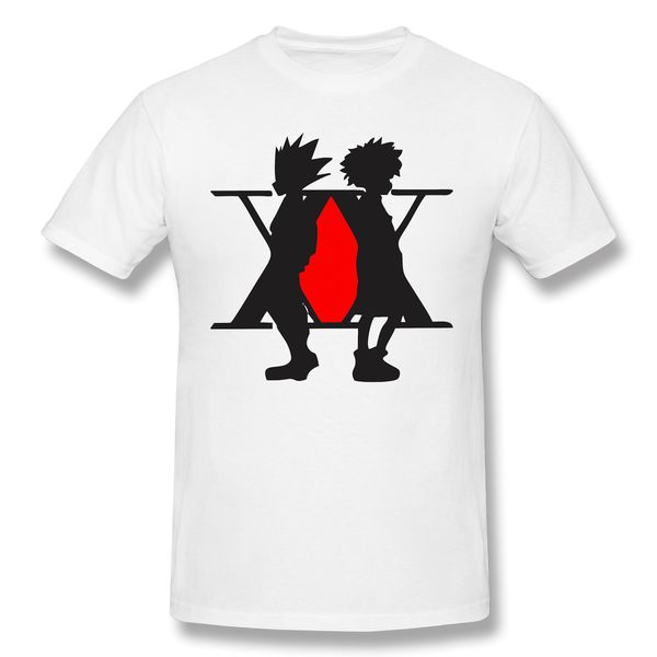 

merchandise t-shirt men basic tee shirt funny design hunter x hunter jump comics streetwear 2020
