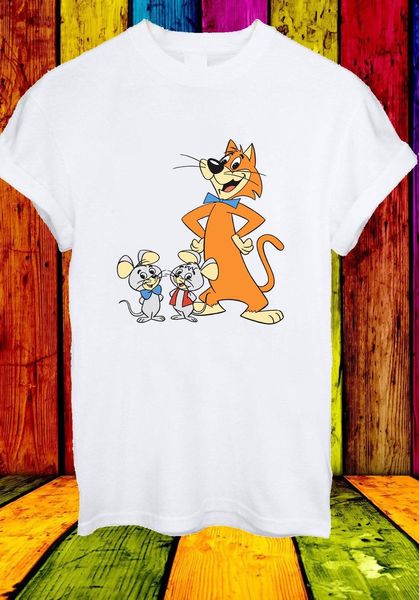 

pixie and dixie and mr jinks mice cat funny cartoon men women t-shirt 838 mens shirts short sleeve trend clothing