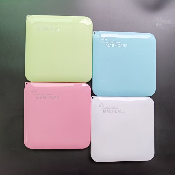 

portable mask storage box face shield moisture dust proof container disposable face mouth cover holder mask storage case
