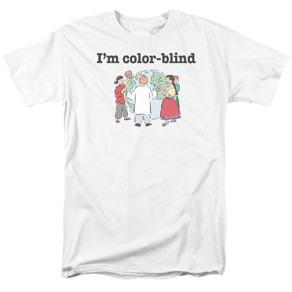 

i'm color blind humorous t-shirt all sizes streetwear tee shirt