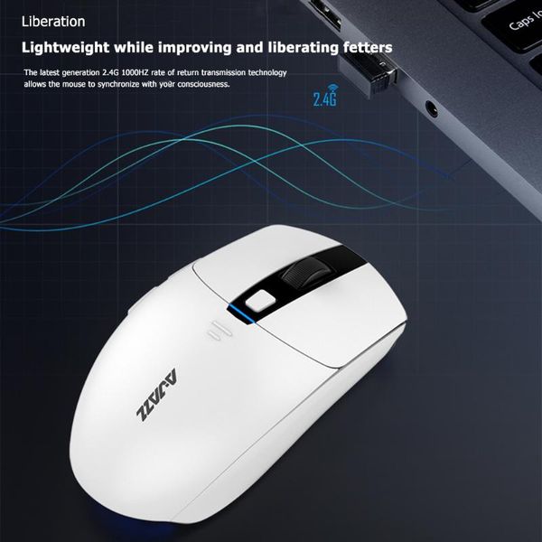

mice lapnotebook gaming mouse 8 buttons 16000dpi 2.4g wireless office caring computer supplies for ajazz i303pro