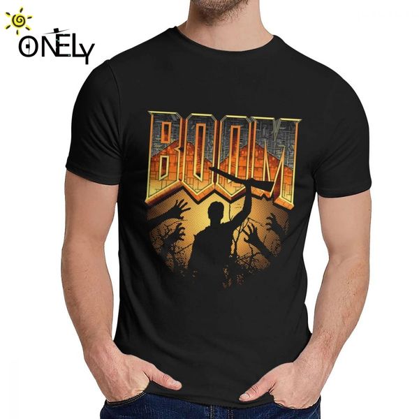 

мужчины зловещие мертвецы t-shirt army of darkness ash williams огнестрел вектор t shirt