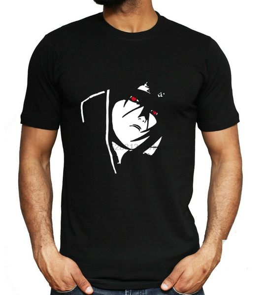 

itachi uchiha sharingan eyes t shirt naruto new anime black mens s - 3xl humorous tee shirt