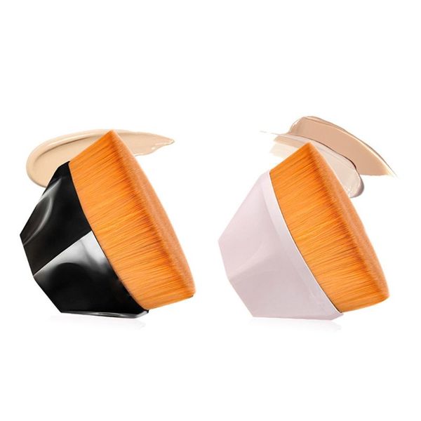 

pro flat makeup brush foundation bb cream loose powder women face cosmetic tool