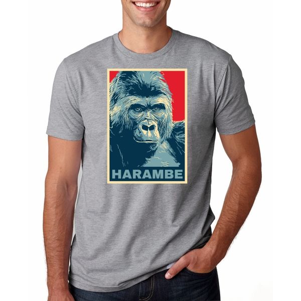

r.i.p. harambe 1999-2016 - never forgotten men's t-shirt