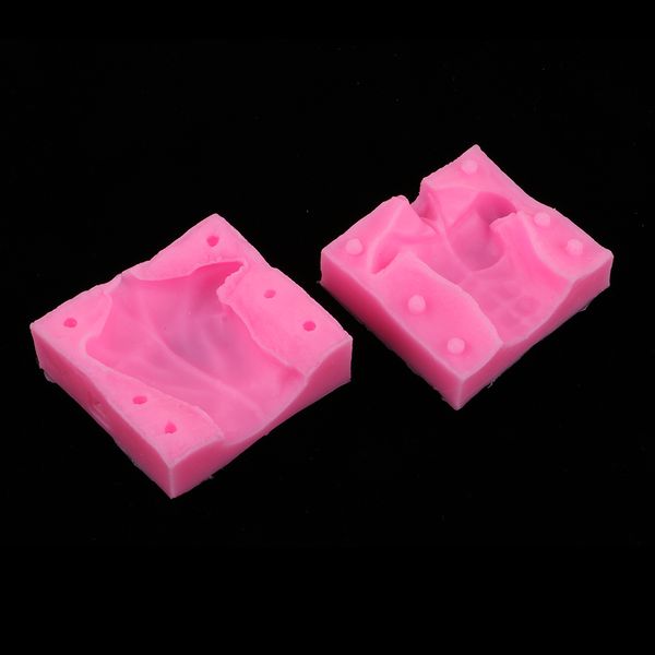 

3d dolls body silicone mold for chocolate, fondant, jelly, cake, pudding #3