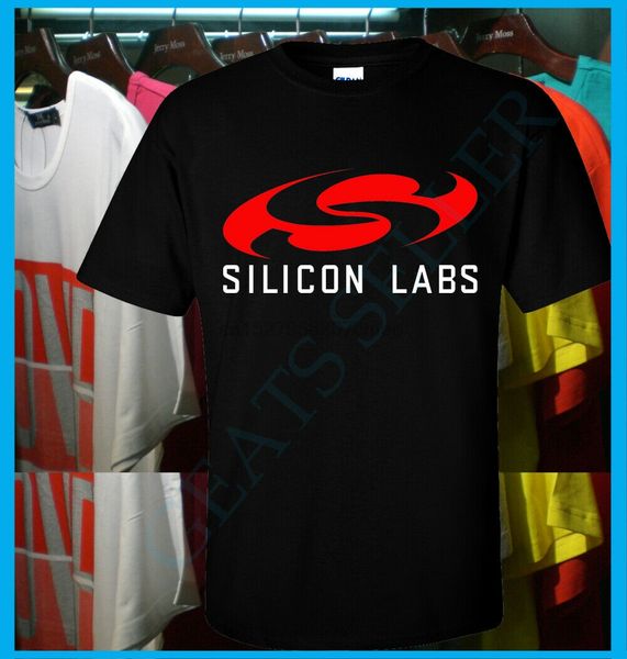 

new silicon labs logo semiconductor company t shirt s-3xl