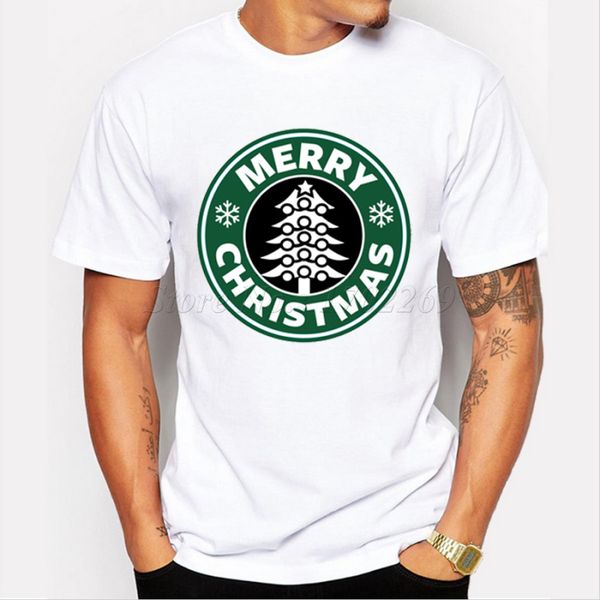 

asian size venti christmas fashion design men t-shirt short sleeve casual tee merry christmas letter printed hipster