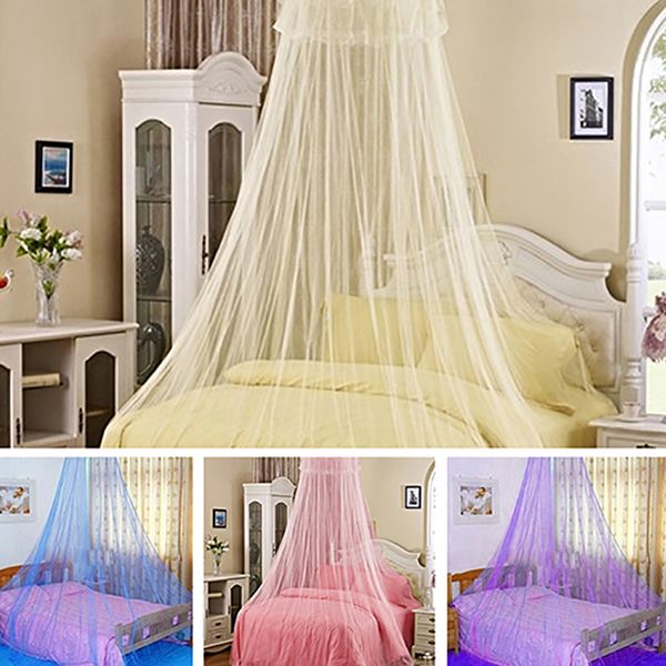 

elegant lace insect bed canopy netting curtain round dome mosquito net bedding