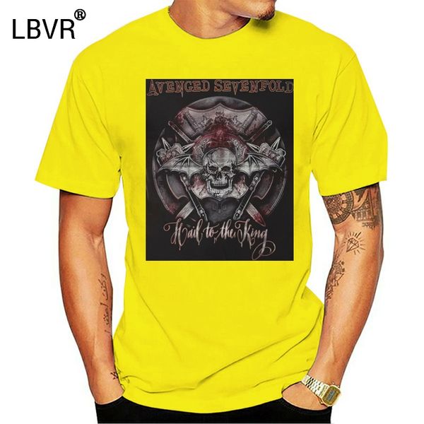 

avenged sevenfold hail to the king black t shirt new a7x men clothes tee shirt