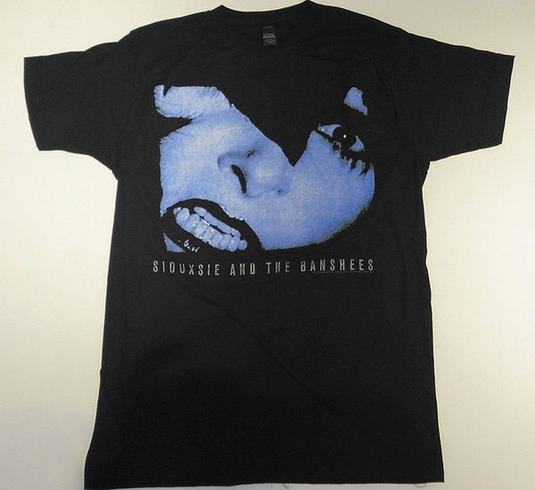 

siouxsie and the banshees peepshow official fitted jersey t shirt new 2018 cotton short-sleeve t-shirt chinese style