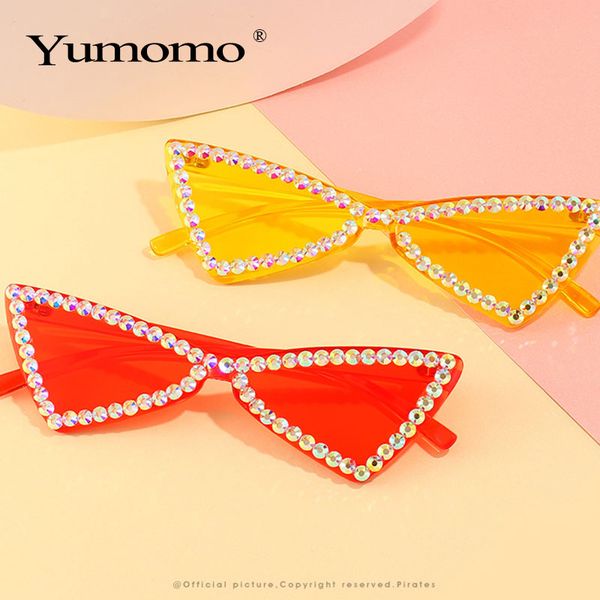 

fashion diamond kitten women sunglasses cat brand sunglasses color eye cat retro designer uv400 eye female oculos glasses batba, White;black