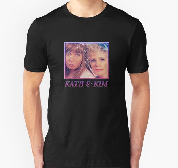 

men tshirt kath and kim 80s style print tee t shirt women t-shirt tees top