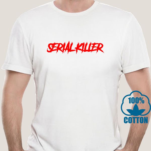

1580d men t shirt t-shirt serial killer red on black tshirts women t-shirt
