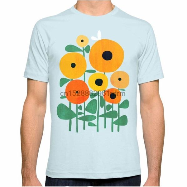 

clothing aoocl mens sunflower and bee novelty graphic funny tshirt