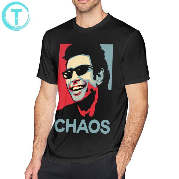 

джефф голдблюм футболка ян малкольм chaos футболка отпечатано повседневный tee shirt mens cute 5x хлопок tshirt