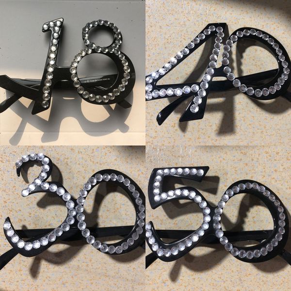 

digital 16 18 20 30 40 50 60 70 glassesdigital 80 prom glasses party glasses glasses sougn