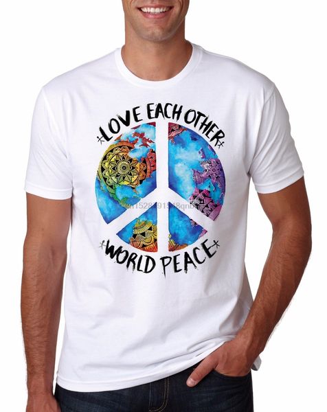 

peace t funny hippy mens retro s love sign logo cnd tee hipster
