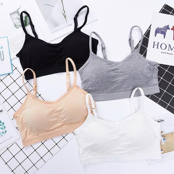

gym clothing 50pcs sport cropped bra running yoga cotton stripe for women wear solid fitness sportswear, White;black
