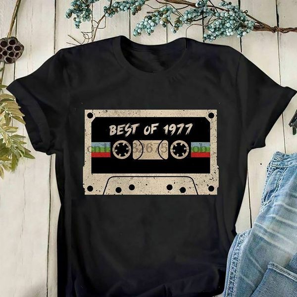 

кассеты best of 1977 vintage men t shirt cotton s 4xl